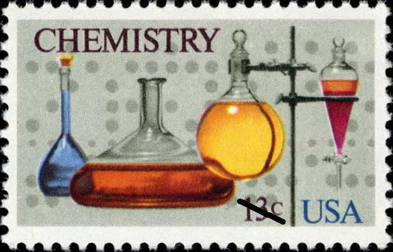 Chemistry stamp