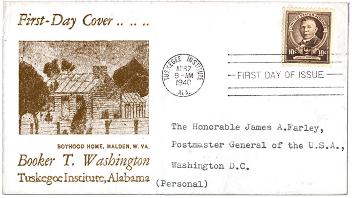 Booker T. Washington Postage Stamp National Postal Museum