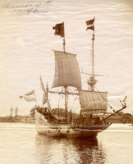 photo of a boat at New York Harbor