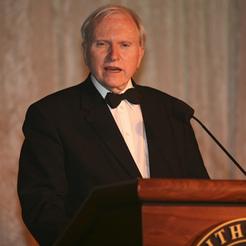 photo of Herbert Trenchard at a podium