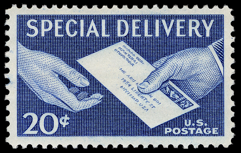 Special Delivery Stamps