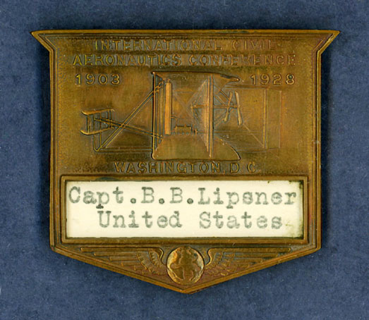 Lipsner's convention badge