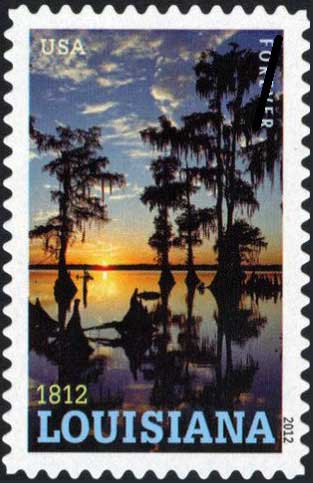 Louisiana stamp
