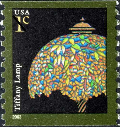 Tiffany Lamp stamp