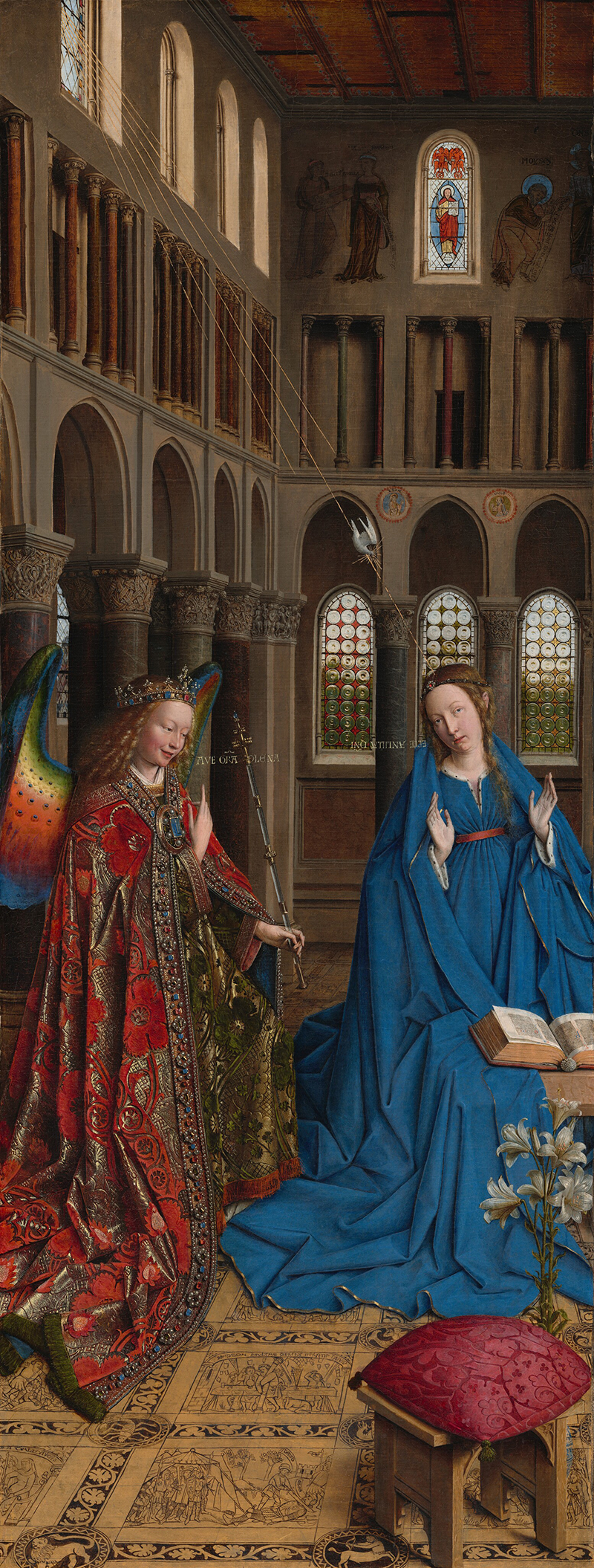 Ghent Altarpiece Annunciation