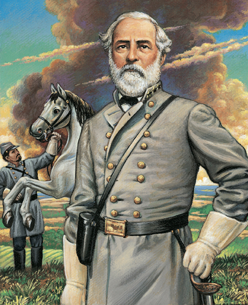 Painting of Robert E. Lee