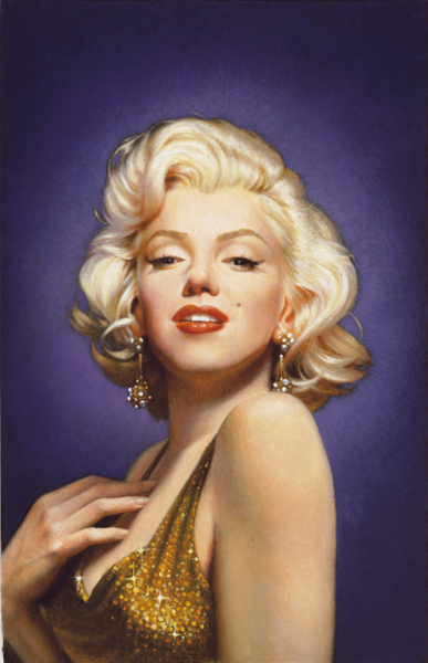 painting of Marilyn Monroe