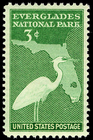 Everglades National Park stamp