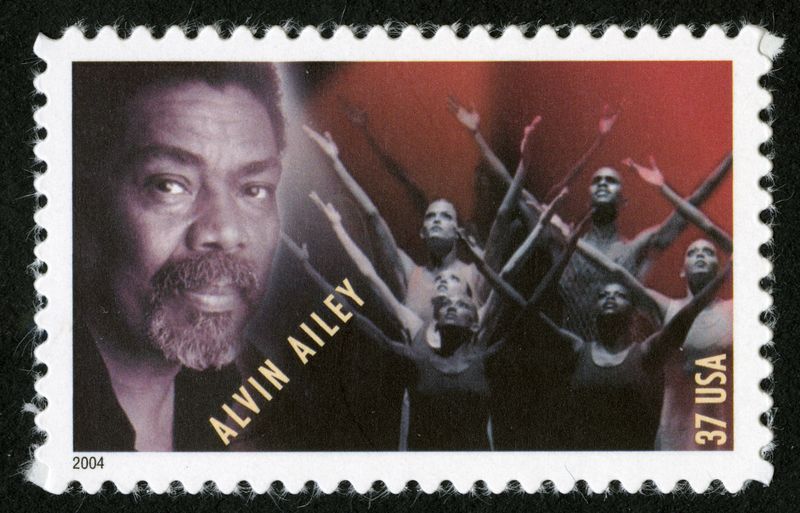 Alvin Ailey stamp, 2004