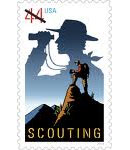 Scouting stamp