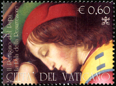 A Vatican City stamp