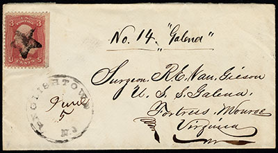 an 1862 envelope