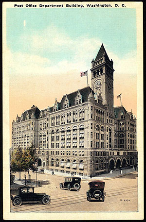 Picture Postcard of Old Post Office Tower