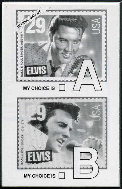 The Elvis Stamp America Elects a King National Postal Museum