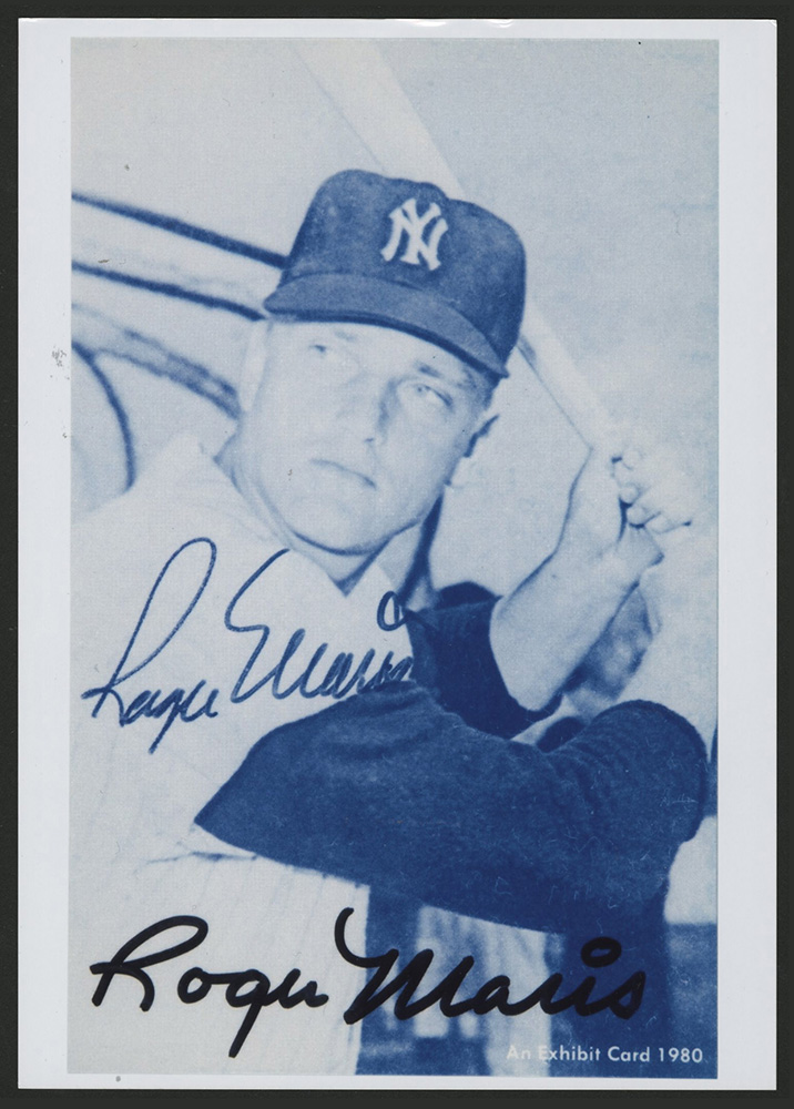 Roger Maris baseball card