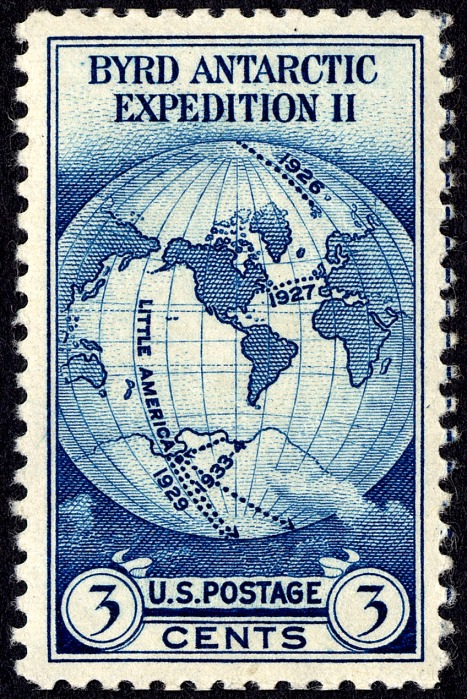 3c Byrd Antarctic Expedition stamp