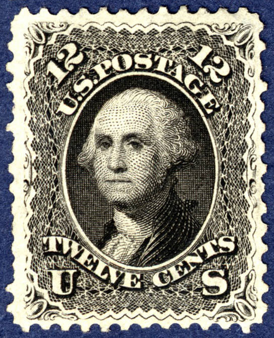 12-cent Washington stamp