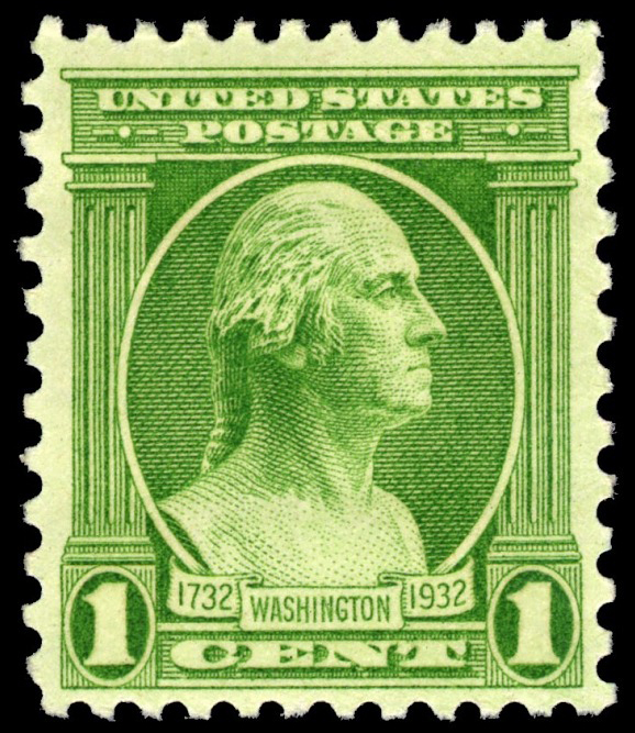 1 Cent Green Stamp 