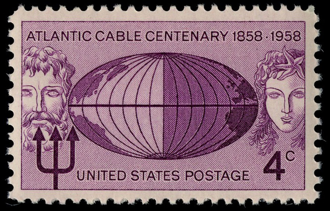 4-cent Atlantic Cable stamp