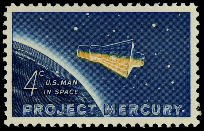 Project Mercury 1958 1963 National Postal Museum