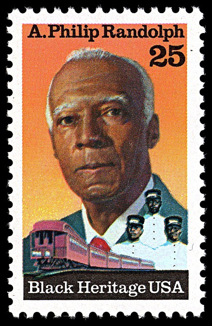 25-cent A. Philip Randoph stamp