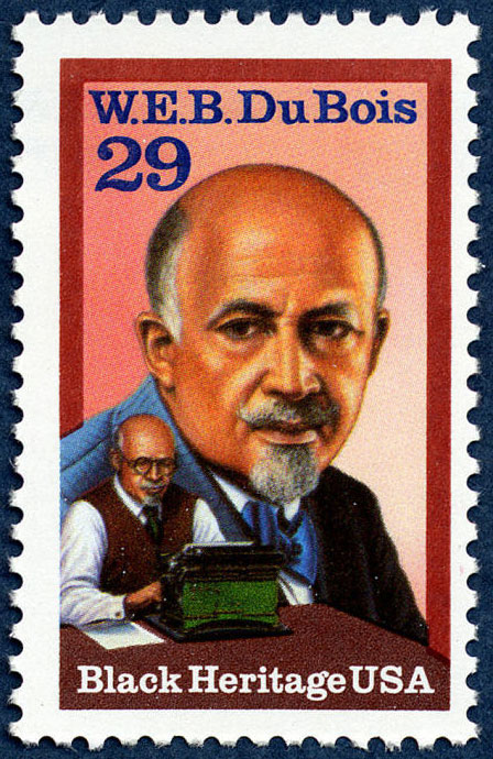 Sello W.E.B. Du Bois de 29 centavos