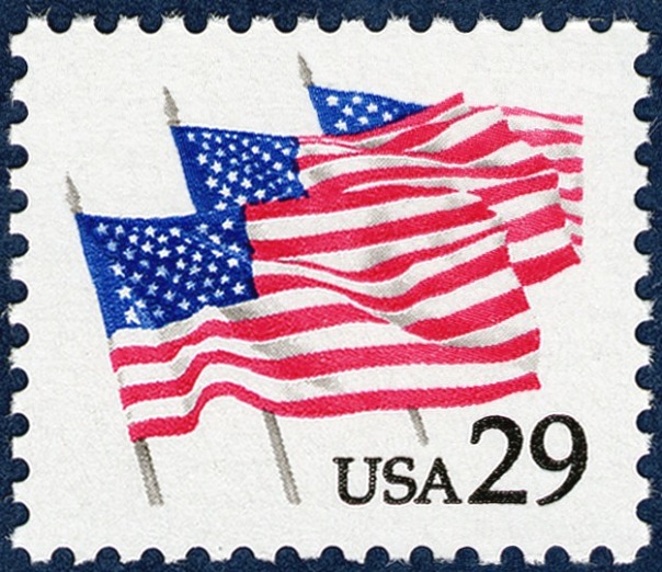 29-cent Flags on Parade stamp