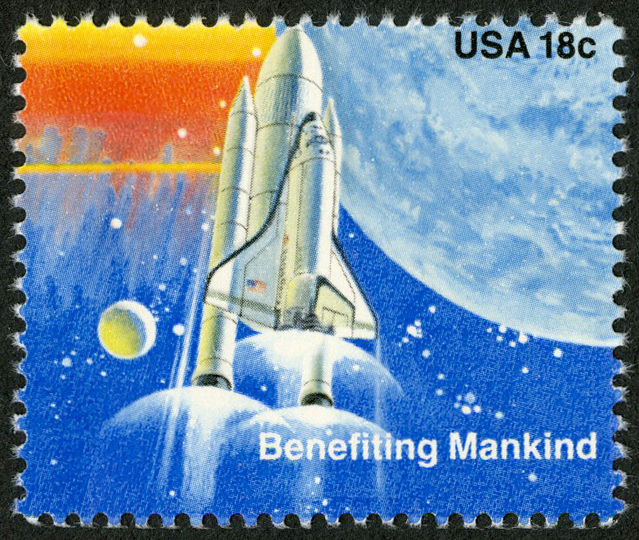 18-cent Columbia Space Shuttle single