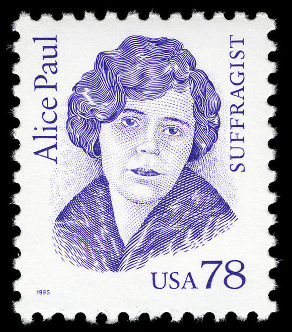 Sello de Alice Paul de 78 centavos