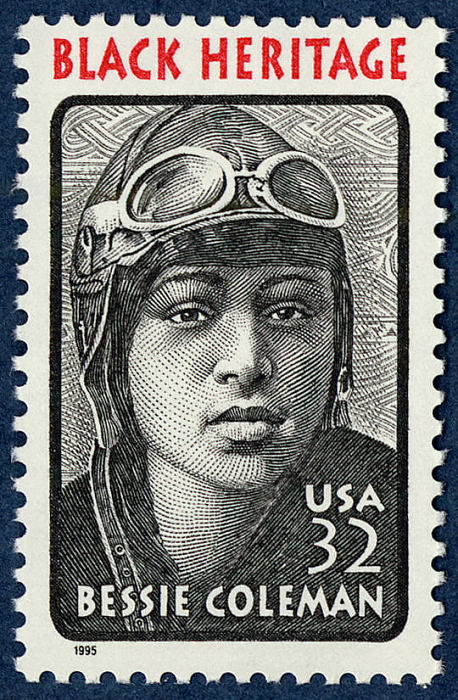 32-cent Bessie Coleman stamp