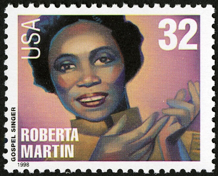 32-cent Roberta Martin stamp