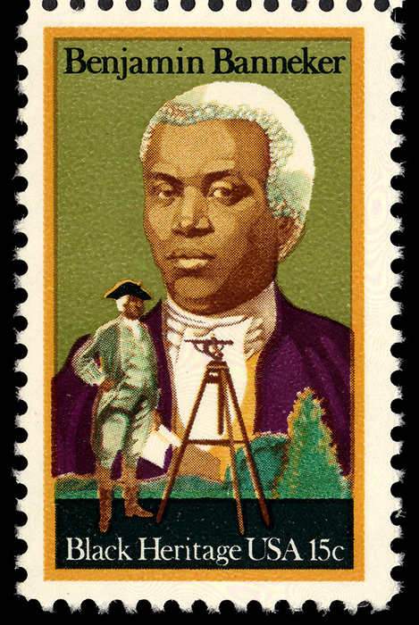 15-cent Benjamin Banneker stamp