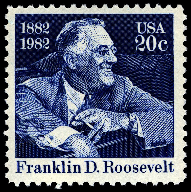20-cent Franklin D. Roosevelt stamp