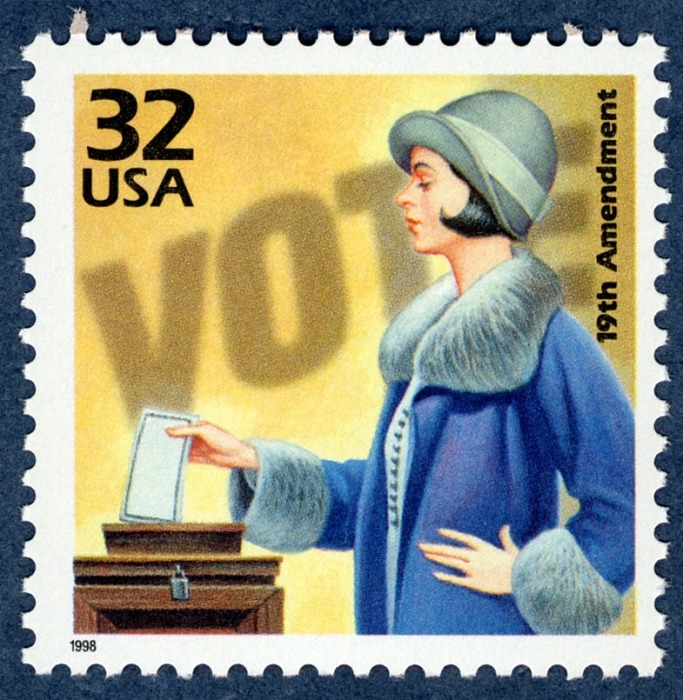 32-cent 19th Amendment stamp