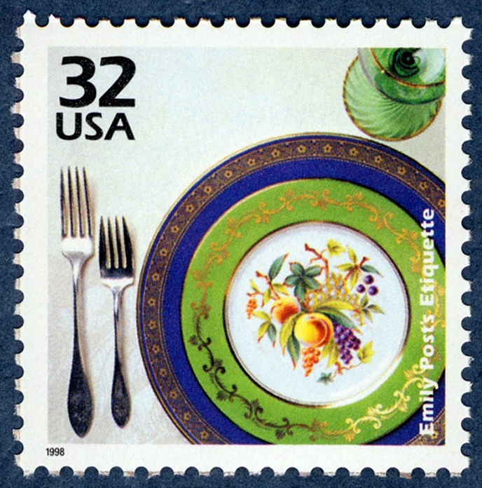32-cent Emily Post's Etiquette stamp