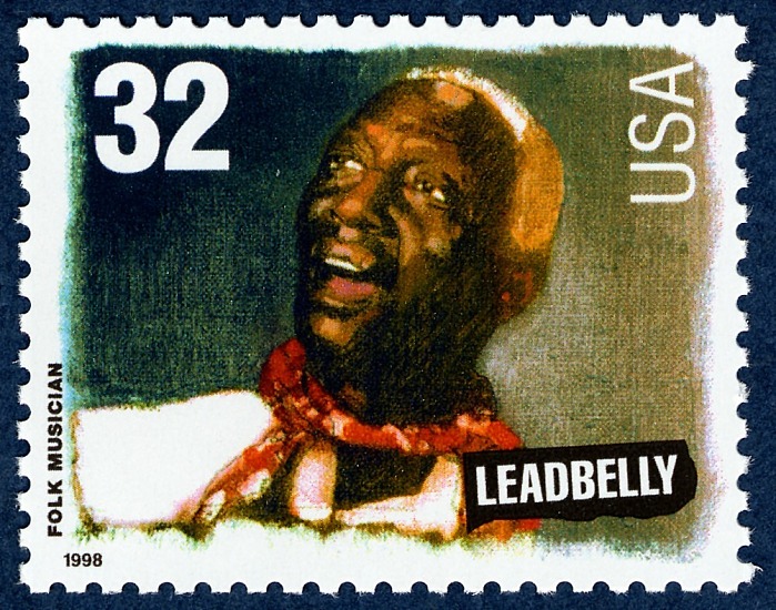 32-cent Lead Belly stamp