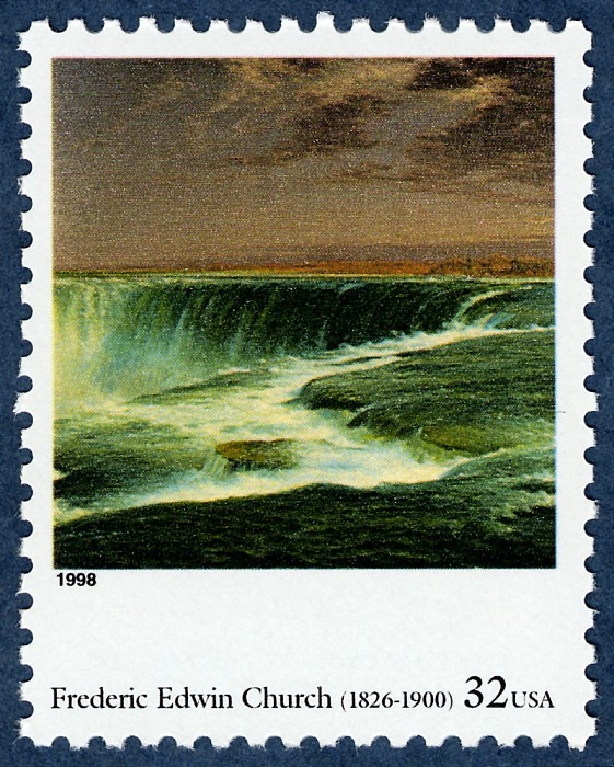 Timbre les chutes du Niagara de 32 cents