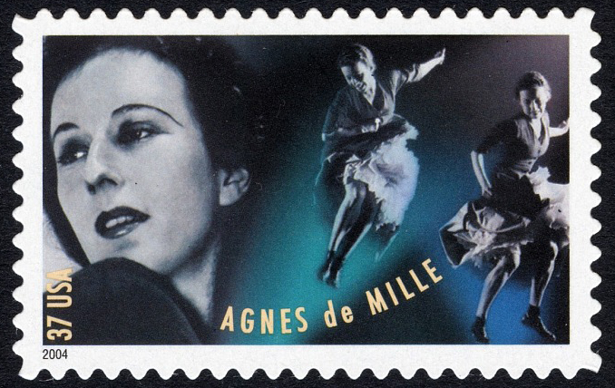 37-cent Agnes de Mille and Dancers stamp