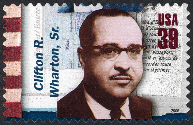 39-cent Clifton R. Wharton, Sr. stamp