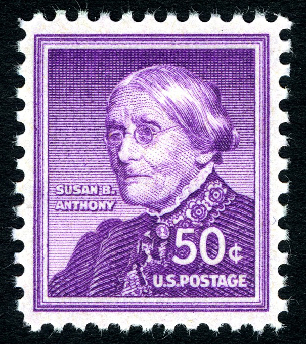 50-cent Susan B. Anthony stamp