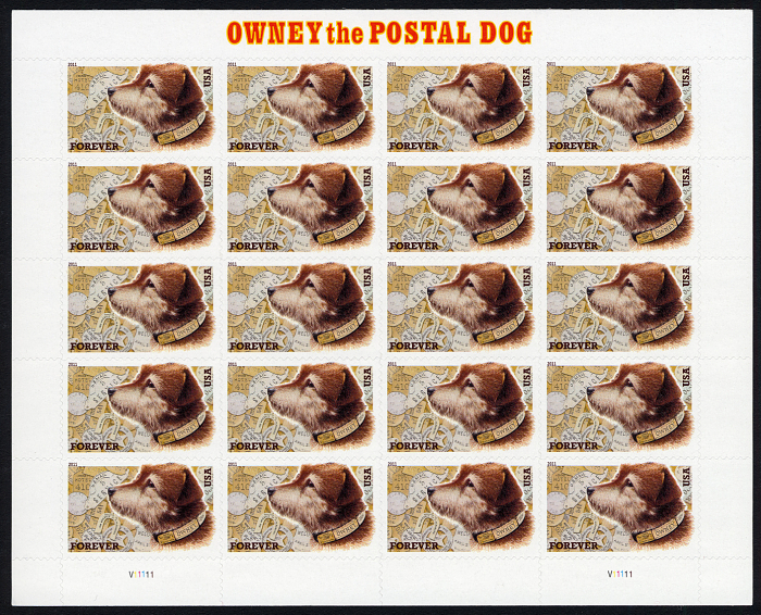 Owney First Day Cover Art National Postal Museum