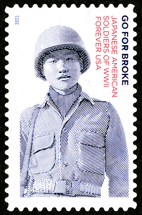 Tokio postal stamp with sight label vintage By WinWin_artlab