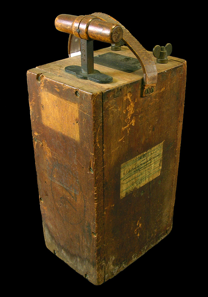 a detonator that was used in a train heist