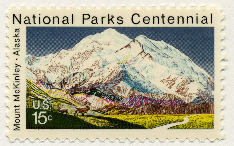 Mt McKINLEY NATIONAL PARK Alaska Sheet of 20 Scenic Usa Landscapes Stamps- Unused Fresh Bright Vintage 2009 Stock# C137- Free Usa Ship