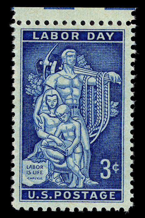 Labor Day Issue National Postal Museum