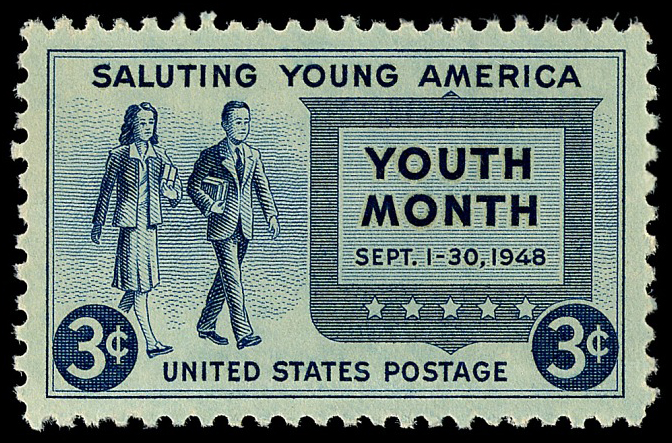 Salute to Youth Issue  National Postal Museum