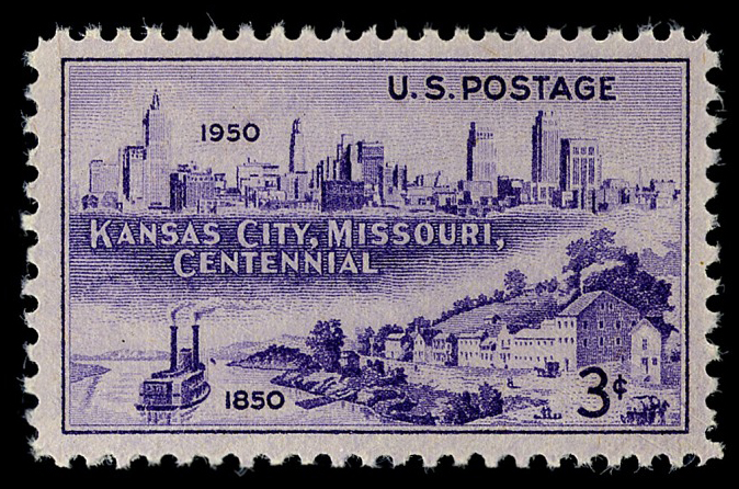 Kansas City Missouri Centenary Issue National Postal Museum