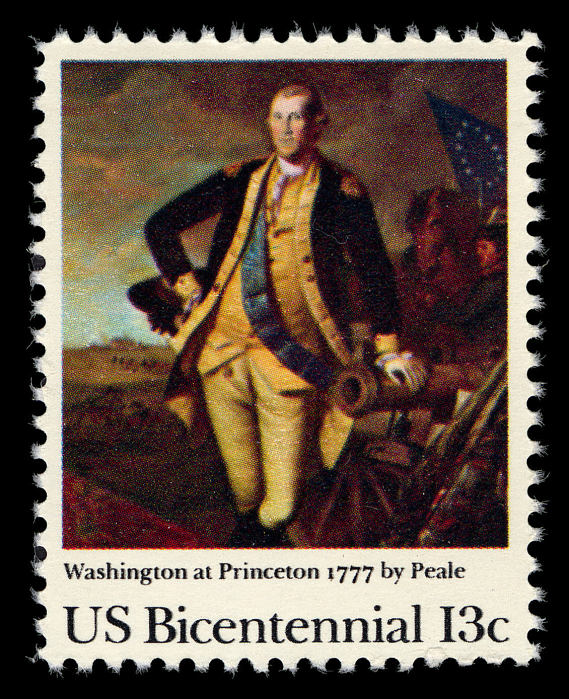 American Bicentennial Issue Washington at Princeton National