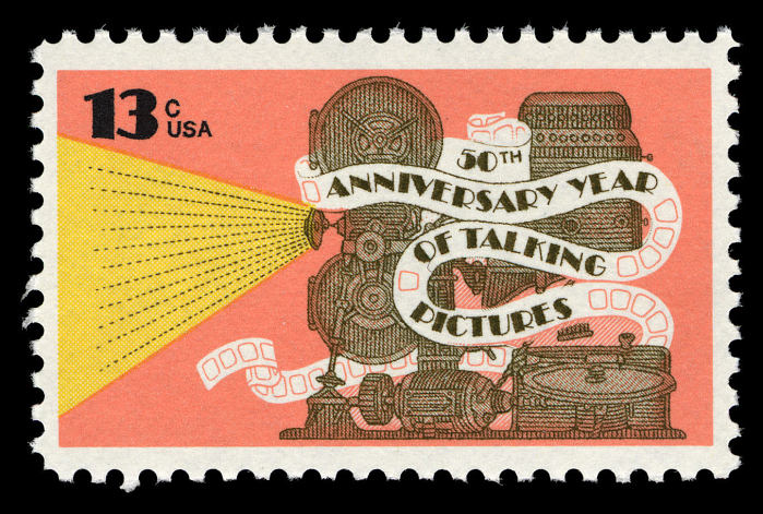 50th Anniversary Talking Pictures National Postal Museum