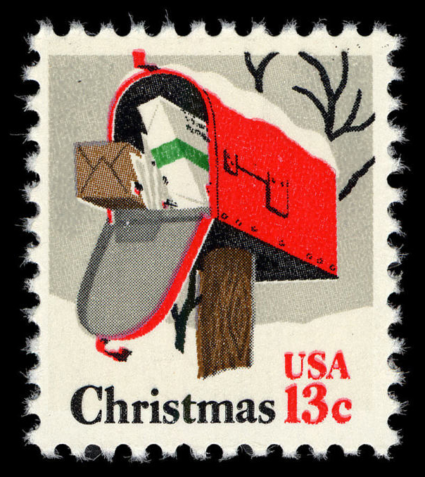 13-cent Rural Mailbox stamp